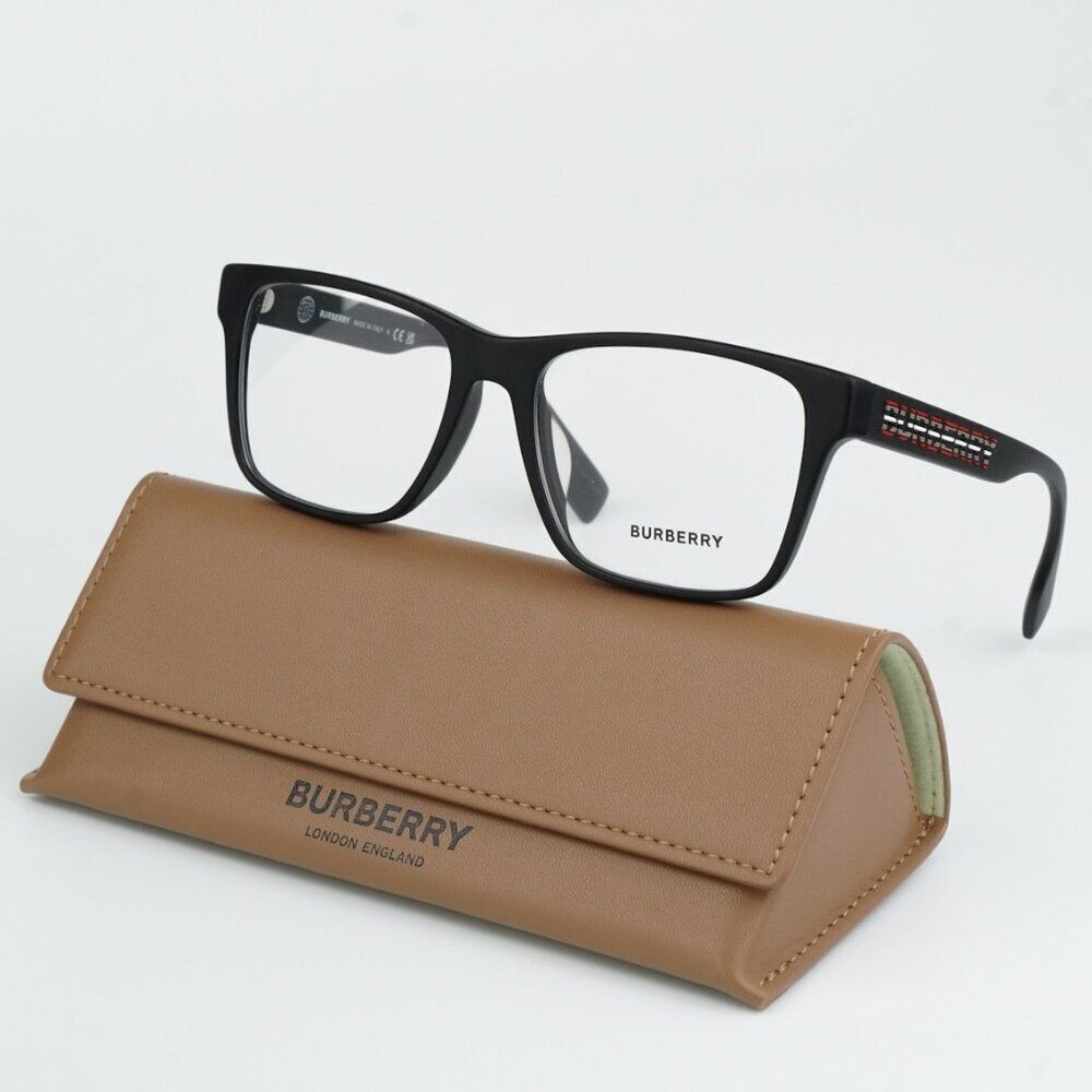 NEW Burberry BE2393D 3464 Matte Black Men Eyeglasses BE 2393D